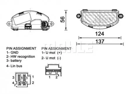 ABR155000P Елемент регуляції повітря MAHLE / KNECHT підбір по vin на Brocar