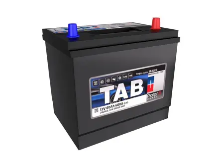246260 АКБ TAB POLAR S (Asia), R"+" 60Ah, En600 (230 x 173 x 200/220) TAB підбір по vin на Brocar