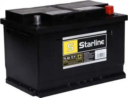 BASL74P Акумулятор STARLINE подбор по vin на Brocar
