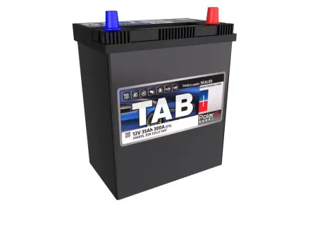246935 АКБ TAB POLAR S (Asia), L"+" 35Ah, En300 (196 x 134 x 205/226) TAB підбір по vin на Brocar