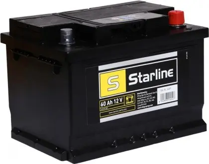 BASL60P Акумулятор STARLINE подбор по vin на Brocar