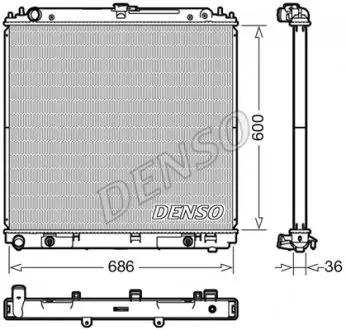 DRM46042 Конденсер DENSO подбор по vin на Brocar