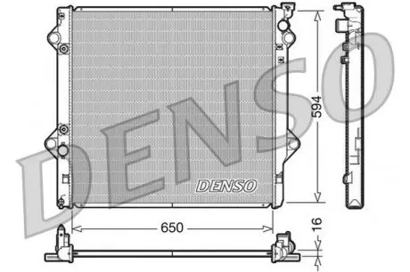 DRM50036 Конденсер DENSO підбір по vin на Brocar
