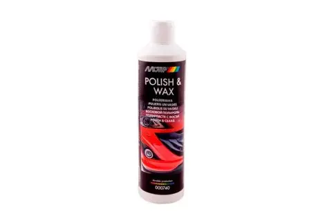 000740BS Воскова поліроль Polish&Wax (500ml) MOTIP підбір по vin на Brocar