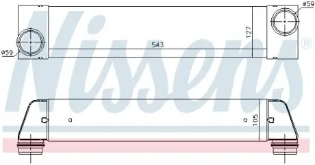 96657 Радіатор NISSENS підбір по vin на Brocar