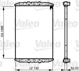 733509 Радиатора VALEO підбір по vin на Brocar