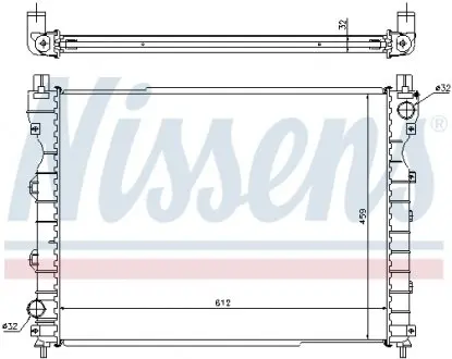 64310A Радиатор NISSENS подбор по vin на Brocar