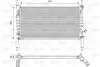 Радіатор охолодження Ford Transit 2.2/2.4/3.2TDCi 06-14 (-AC) 701606