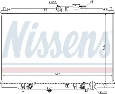 63346 Радиатора NISSENS подбор по vin на Brocar