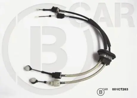 001CT263 Трос КПП B CAR подбор по vin на Brocar