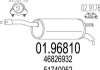 Глушитель Fiat Doblo 1.3D/1.9D 01- (задняя часть) 01.96810