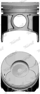 8730760040 Поршень NURAL підбір по vin на Brocar