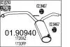 Глушник Peugeot 107/Citroen C1 1.0 05-14 01.90940