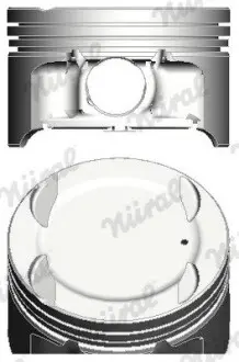 8712480600 Поршень з кільцями FIAT 80.90 1.6 16V 182B6.000 00- (вир-во NURAL) NURAL підбір по vin на Brocar