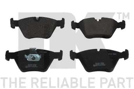 221528 Гальмівні колодки дискові перед. Bmw X3 Series (E83)/Z Series (E86)/Z Series (E85)/3 Series (E46)/5 Series (E39) NK підбір по vin на Brocar