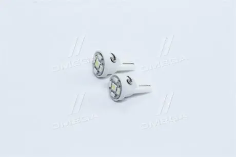 TP206T1024V Лампа LED б / ц габарит і панель приладів T10-5 SMD Base: W2.1x9,5d 24V WHITE 2шт. блістер <TEMPEST> TEMPEST підбір по vin на Brocar