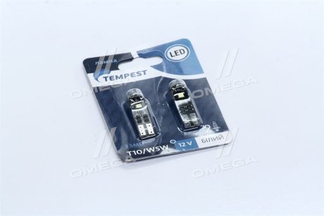 TP211T1012V Автолампа Tempest TP-211T10-12V T10 TEMPEST подбор по vin на Brocar