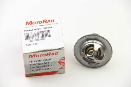 38285J Термостат Opel Astra F/Combo/Vectra A, B 1.5-1.7 D/TD 90-01 (54x23x33; 85C) (jiggle-pin) MOTORAD підбір по vin на Brocar