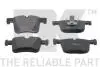 221552 Гальмівні колодки дискові перед. BMW 5 (F10), 5 Touring (F11), X3 (F25), Z4 (E89) 09 - NK підбір по vin на Brocar