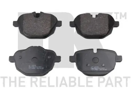 221545 Тормозные колодки дисковые зад. BMW 5 (F10), 5 Touring (F11), X3 (F25), Z4 (E89) 09 - NK подбор по vin на Brocar