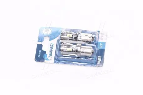 TMPLX16S25 Лампа LED покажчиків поворотів і стоп-сигналів 12V BA15S 14SMD WHITE <TEMPEST> TEMPEST підбір по vin на Brocar
