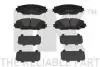 Тормозные колодки передние Lexus RX350 3.5 24V 01- 224575