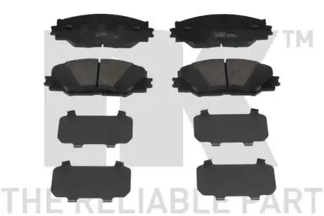 224575 Тормозные колодки передние Lexus RX350 3.5 24V 01- NK підбір по vin на Brocar