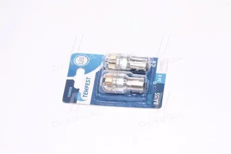 TMPLX17S2524 Лампа LED покажчиків поворотів і стоп-сигналів 24V BA15S 15SMD WHITE <TEMPEST> TEMPEST підбір по vin на Brocar
