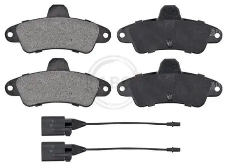 36845 Тормозные колодки зад. Ford Mondeo 93-00 (Bendix) с датчиком (115,8x53,7x15) A.B.S. подбор по vin на Brocar