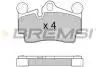 BP3097 Тормозные колодки зад. Audi Q7/Touareg/Cayenne (Brembo) (112,2x73,2x16,2) BREMSI підбір по vin на Brocar