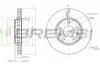CD7728V Тормозной диск перед. Duster/Fluence/Laguna III/Megane III 08- (280x24) BREMSI підбір по vin на Brocar
