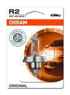 6418301B Автолампа Osram 6418301B Original R2 P45t-41 40 W 45 W прозрачная OSRAM подбор по vin на Brocar