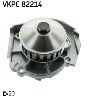 VKPC82214 Водяна помпа SKF підбір по vin на Brocar