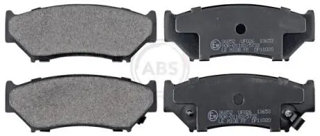 36852 Колодки гальмівні пер. Jimny/Grand Escudo/Grand Vitara/Vitara 88- A.B.S. підбір по vin на Brocar