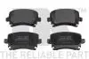 224775 Колодки тормозные зад. VW Touran 1.6 1.9 TDI 2.0 TDI 02.03- Skoda NK підбір по vin на Brocar