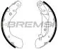 GF0633 Тормозные колодки зад. Chevrolet Aveo,Kalos 03-/Daewoo Kalos 02- BREMSI підбір по vin на Brocar
