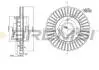 CD7072V Тормозной диск перед. Fiesta IV/V/Focus -04/Fusion -12 (258x22) BREMSI підбір по vin на Brocar