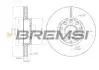 CD7706V Гальмівний диск перед. Audi 100/A4/A6/Passat B5 90-05 (288x25) BREMSI підбір по vin на Brocar