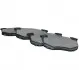 Тормозные колодки зад. Peugeot 206 99-/Renault Megane I 96-03 4163701110