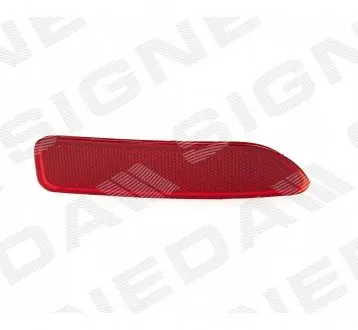 ZRN1601R ВІДБИВАЧ В ЗАДНІЙ БАМПЕР DACIA LOGAN (SD), 07.04 - 01.09 SIGNEDA підбір по vin на Brocar