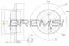 CD8090S Тормозной диск зад. Accent IV/i20/RIO III/IV 10- (262x10) BREMSI підбір по vin на Brocar