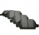 Тормозные колодки зад. Combo 1.7 DI/DTI 01-/Corsa C 00-09 1263700510
