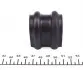 SBS4038 Втулка стабілізатора (переднього) Hyundai Accent III 1.4-1.6 GLS 05- (d=23.5mm) KAVO підбір по vin на Brocar