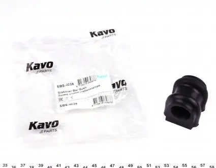SBS4038 Втулка стабілізатора (переднього) Hyundai Accent III 1.4-1.6 GLS 05- (d=23.5mm) KAVO підбір по vin на Brocar