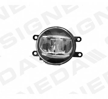 ZTY201302L Протитуманна фара TOYOTA LAND CRUISER FJ150, 10.17 - SIGNEDA підбір по vin на Brocar