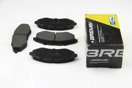 BP3111 Гальмівні колодки перед. Chevrolet Aveo 06- (akebono) BREMSI підбір по vin на Brocar