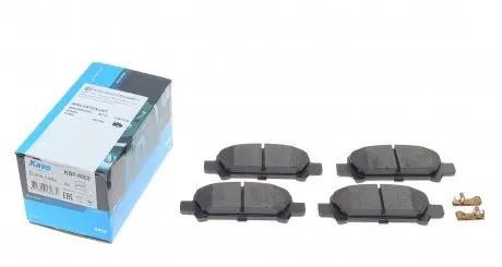 KBP8002 Колодки тормозные (задние) Subaru Impreza/Outback/Forester 95- (Akebono) KAVO підбір по vin на Brocar