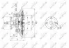 Муфта вентилятора Jeep Cherokee 2.1-4.2 83-01/2.5CRD 4x4 01-08 49592