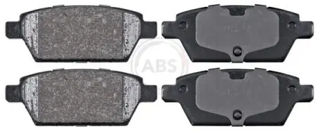 37528 Гальмівні колодки зад. Mazda 323/626 94-04 (akebono) A.B.S. підбір по vin на Brocar