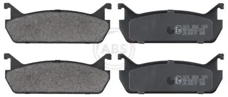 36723 Тормозные колодки зад. Mazda 323/626 94-04 (akebono) A.B.S. підбір по vin на Brocar